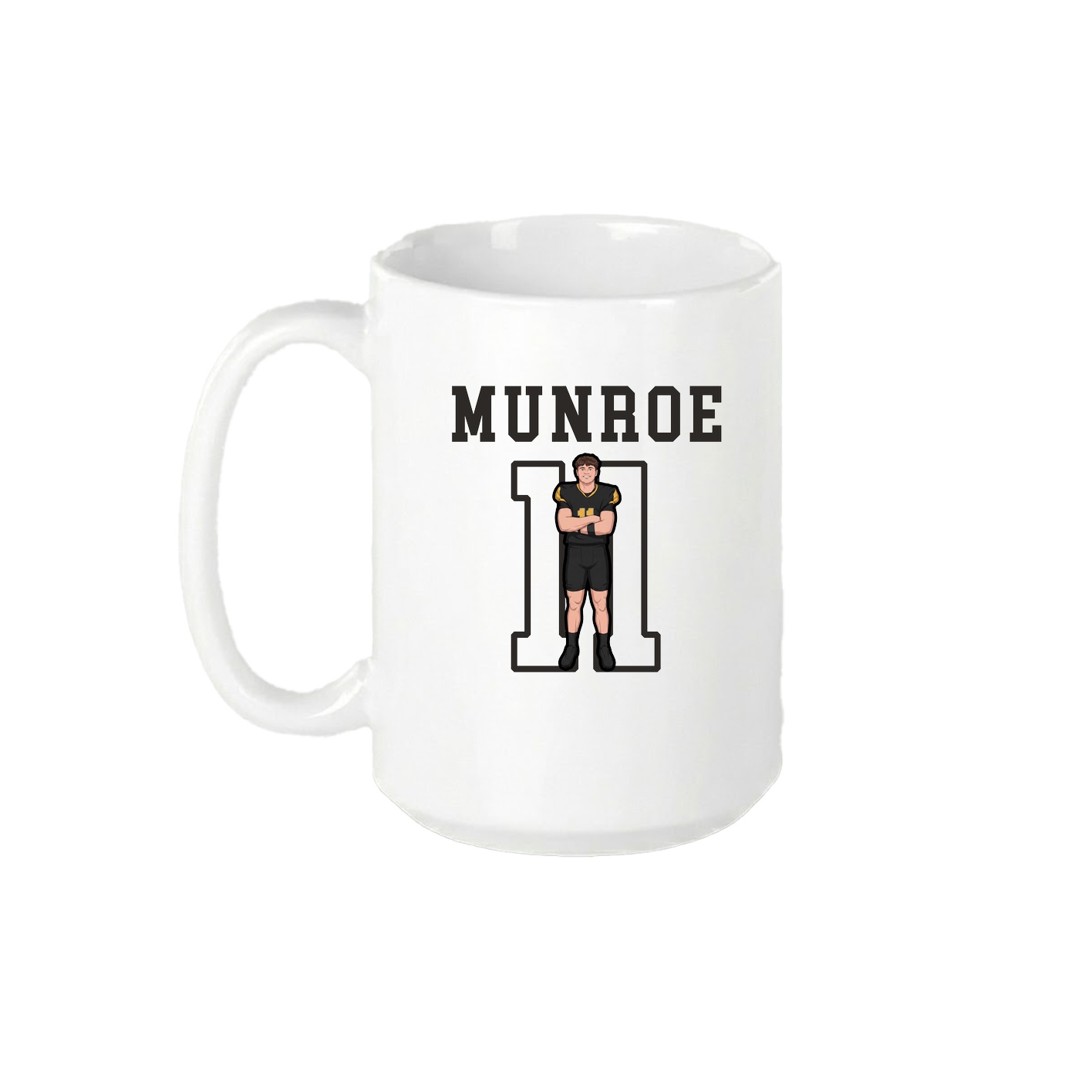 15oz Coffee Mug — Shirsey in White