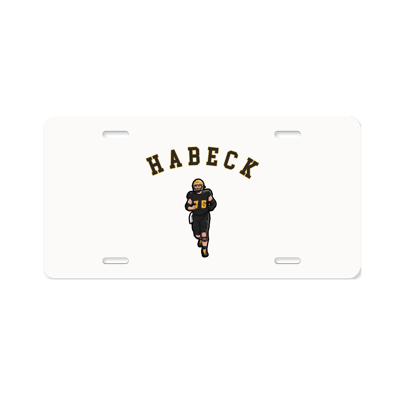 License Plate — Shirsey Arch in Classic