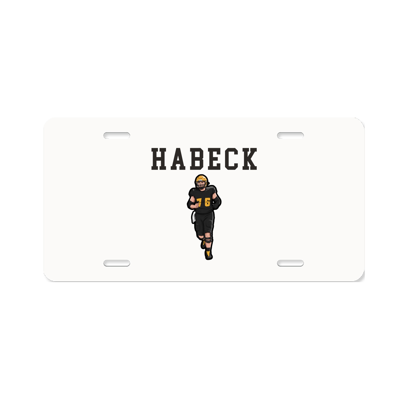 License Plate — Shirsey in Classic