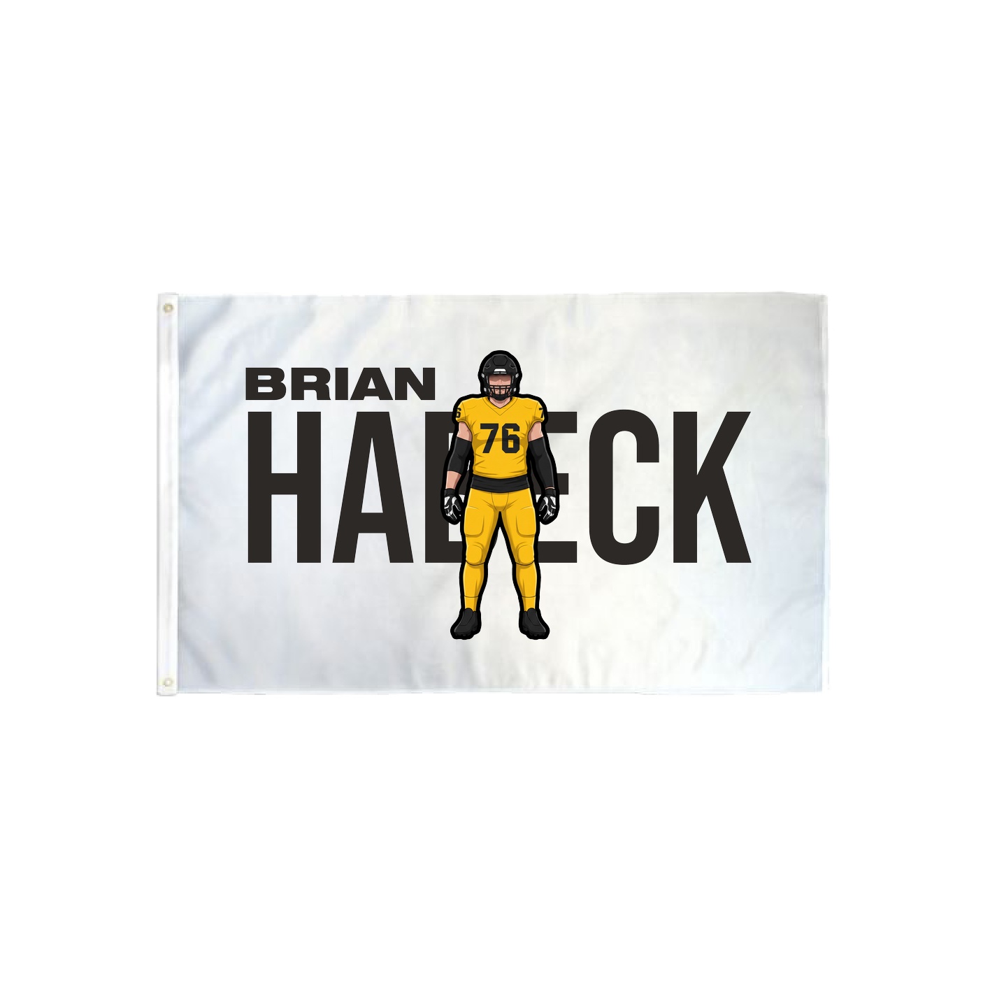 3x5 Flag — Player Name in Classic
