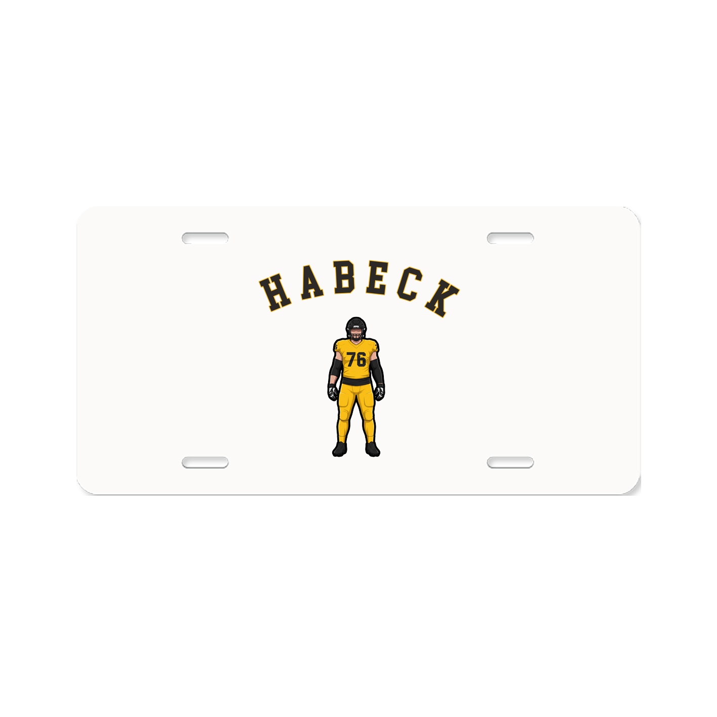 License Plate — Shirsey Arch in Classic