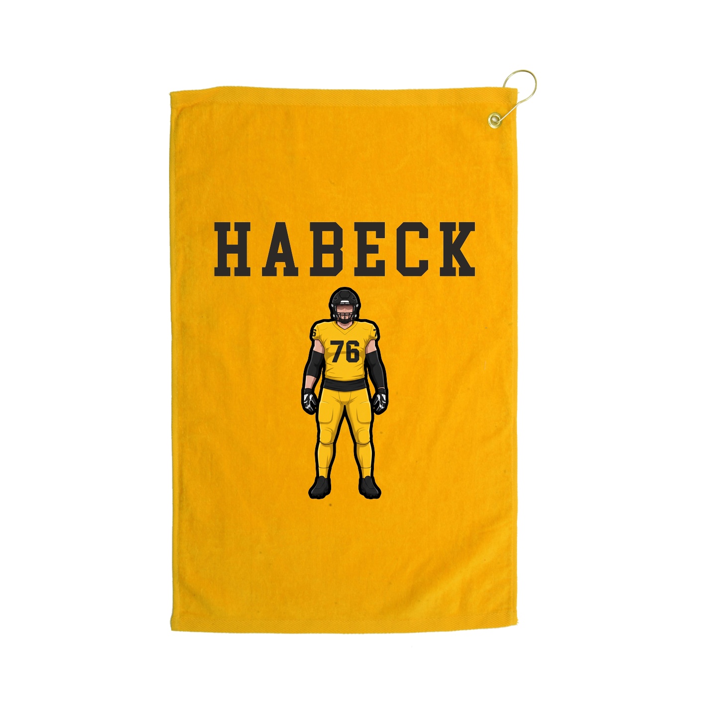 Golf Towel — Shirsey in Gold