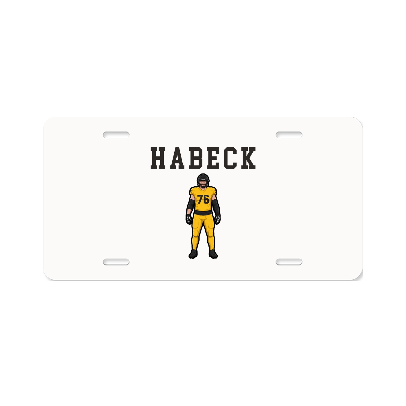 License Plate — Shirsey in Classic