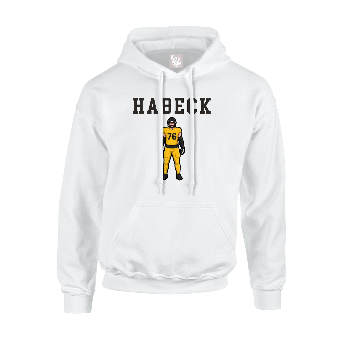 Youth Hoodie — Shirsey in White
