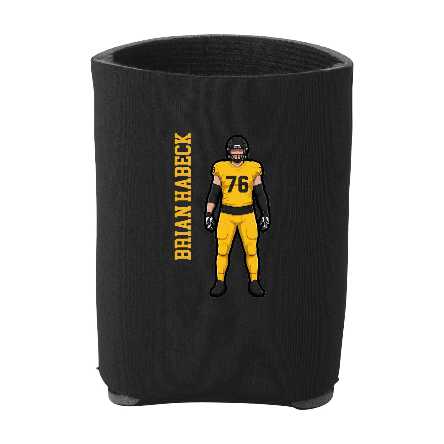 Can Holder — Name Vertical in Black