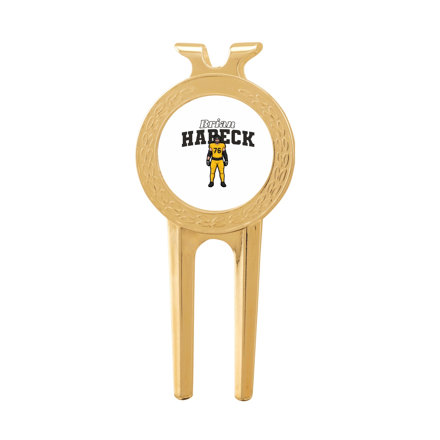 Divot Tool with Ball Marker — Name Arch in Classic