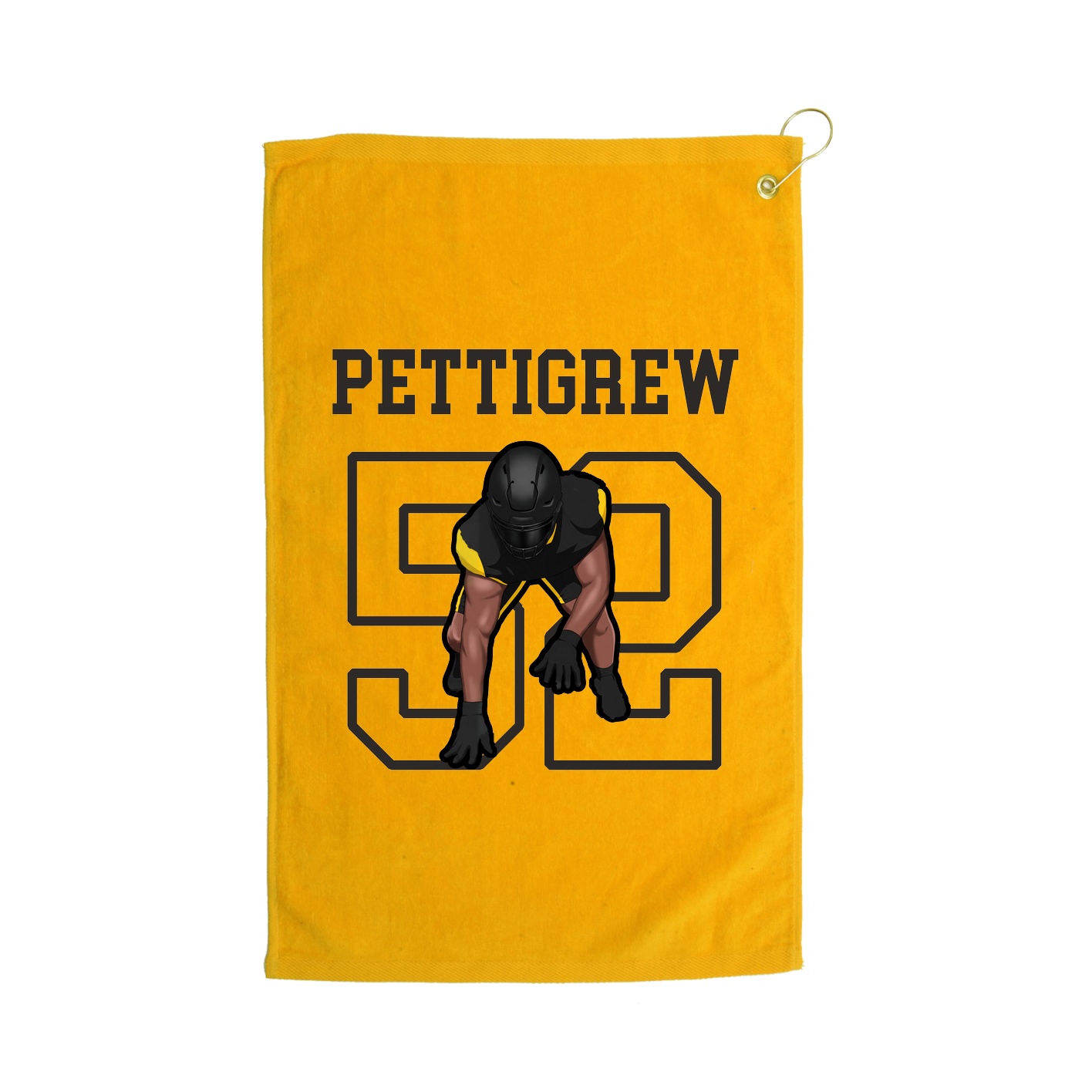 Golf Towel — Shirsey in Gold