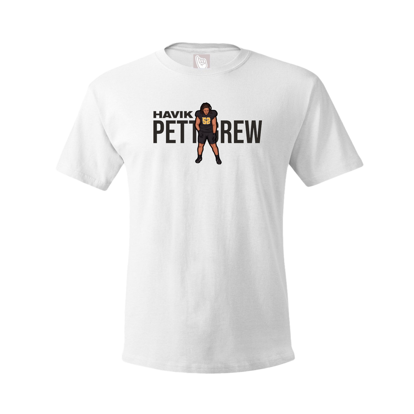 Tee — Player Name in White