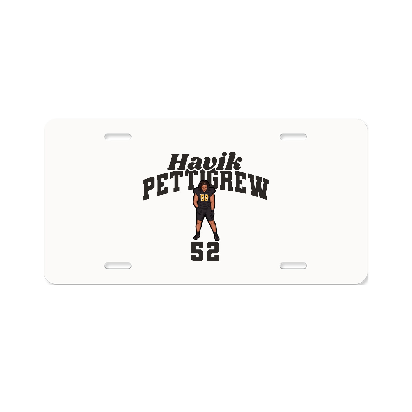 License Plate — Signature Arch in Classic
