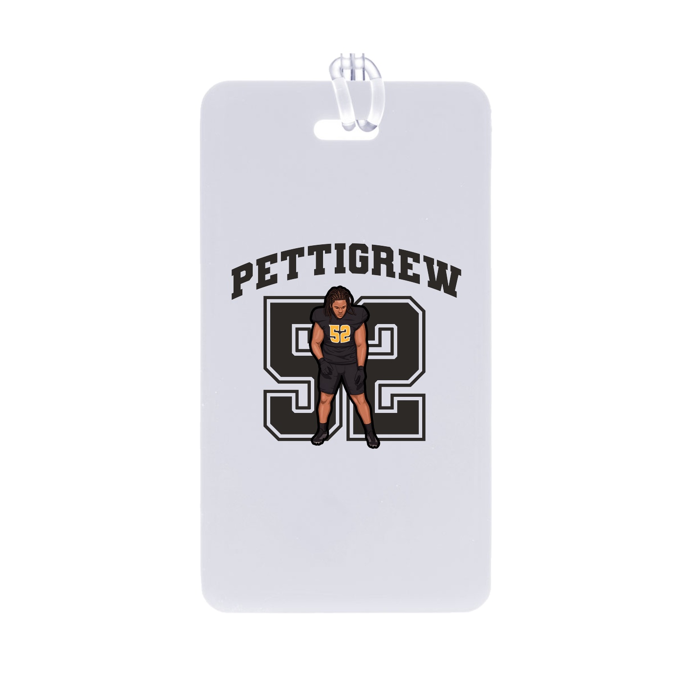 Bag Tag — Number in Classic