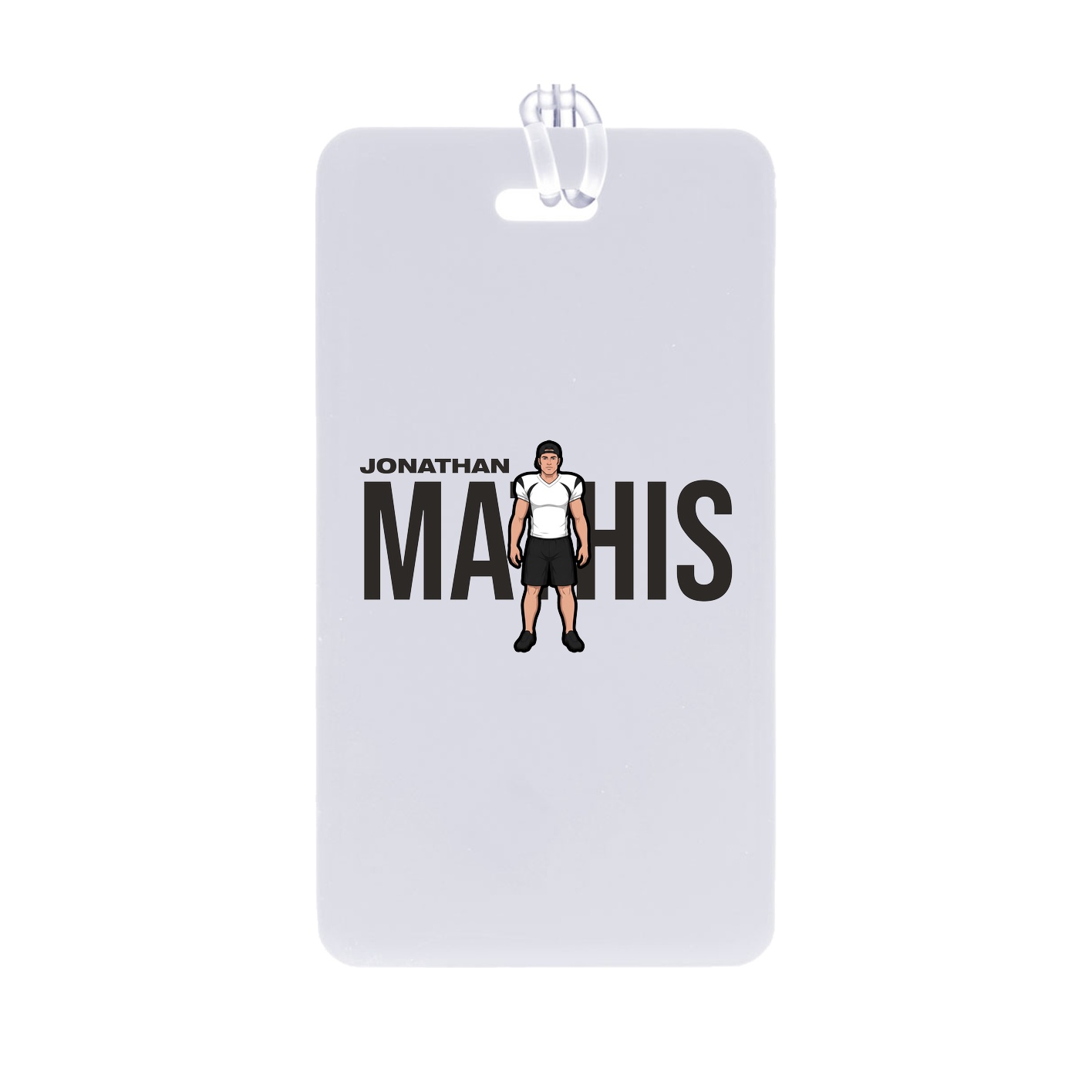Bag Tag — Player Name in Classic