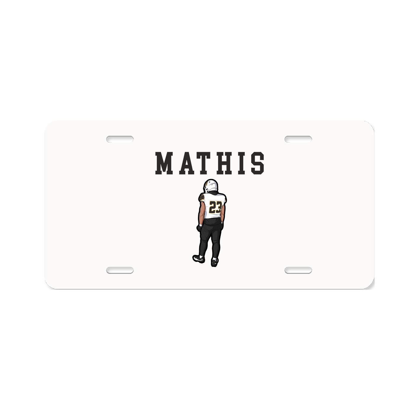 License Plate — Shirsey in Classic