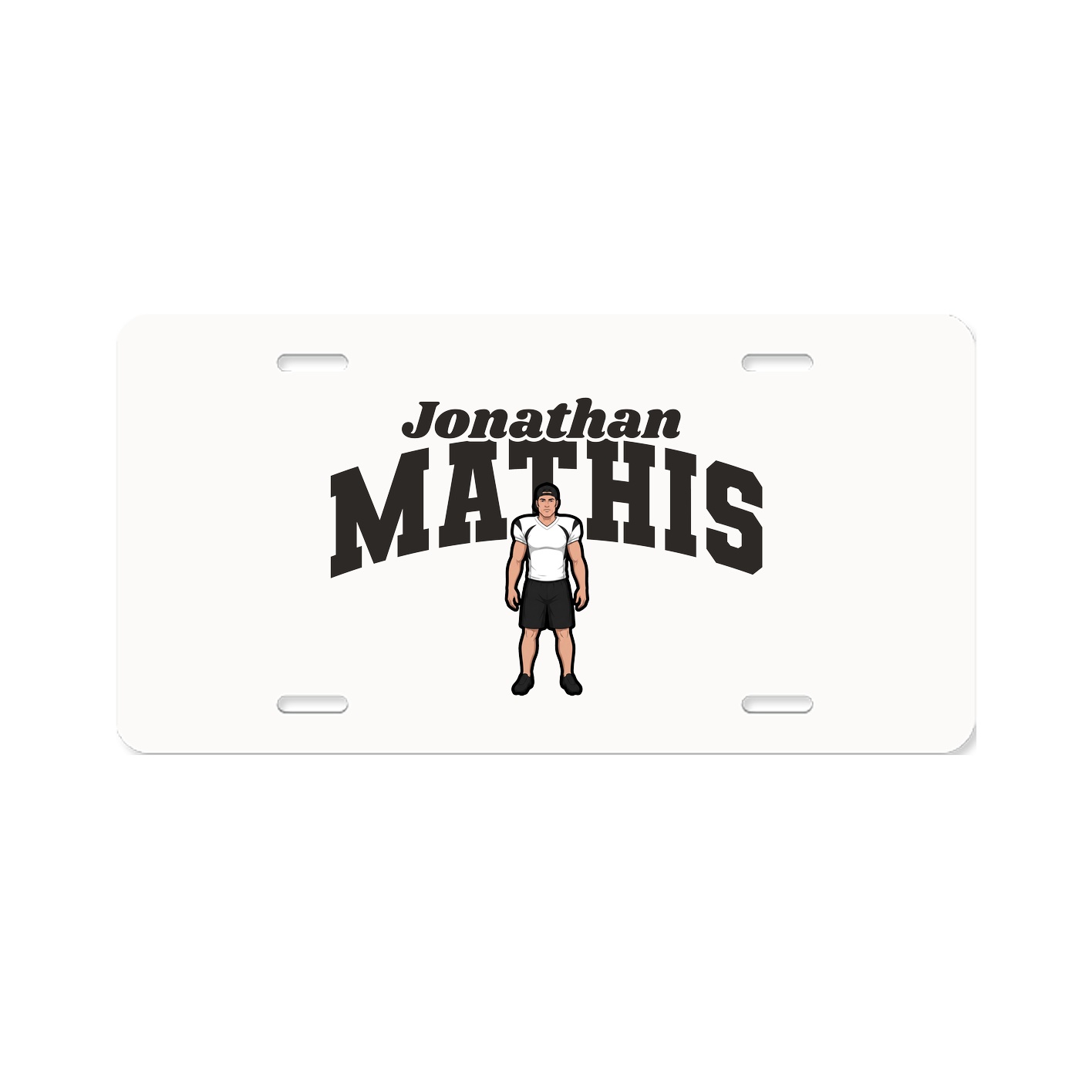License Plate — Signature Arch in Classic