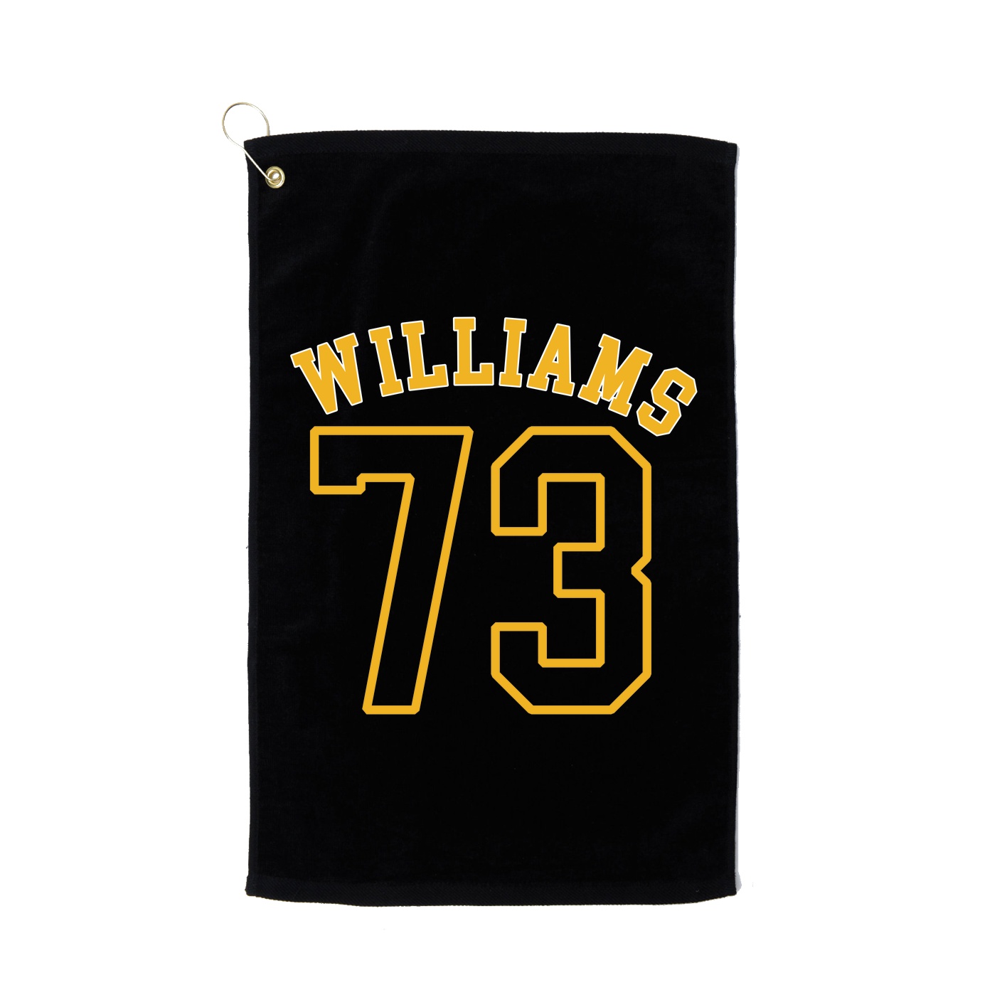Golf Towel — Shirsey Arch in Black