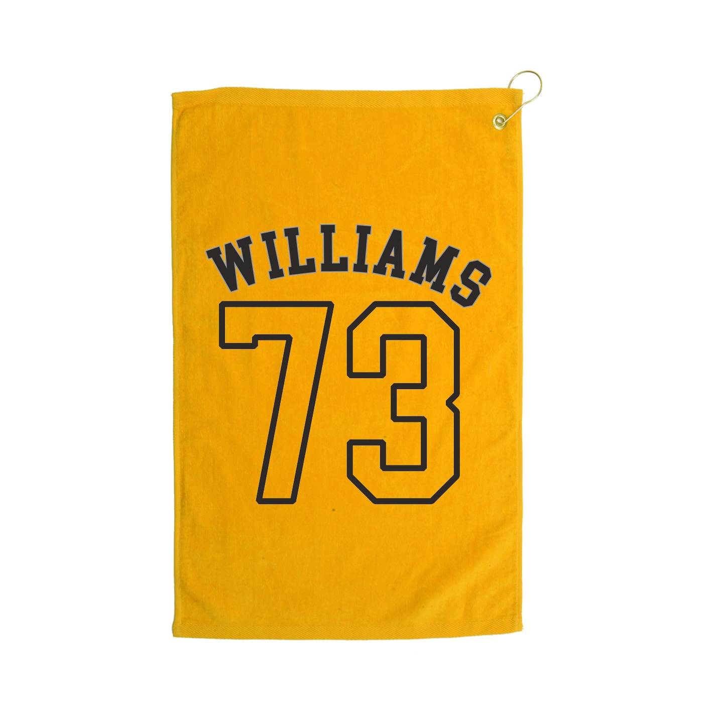 Golf Towel — Shirsey Arch in Gold