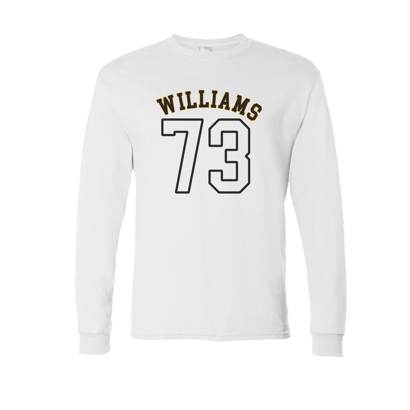 Long Sleeve Tee — Shirsey Arch in White