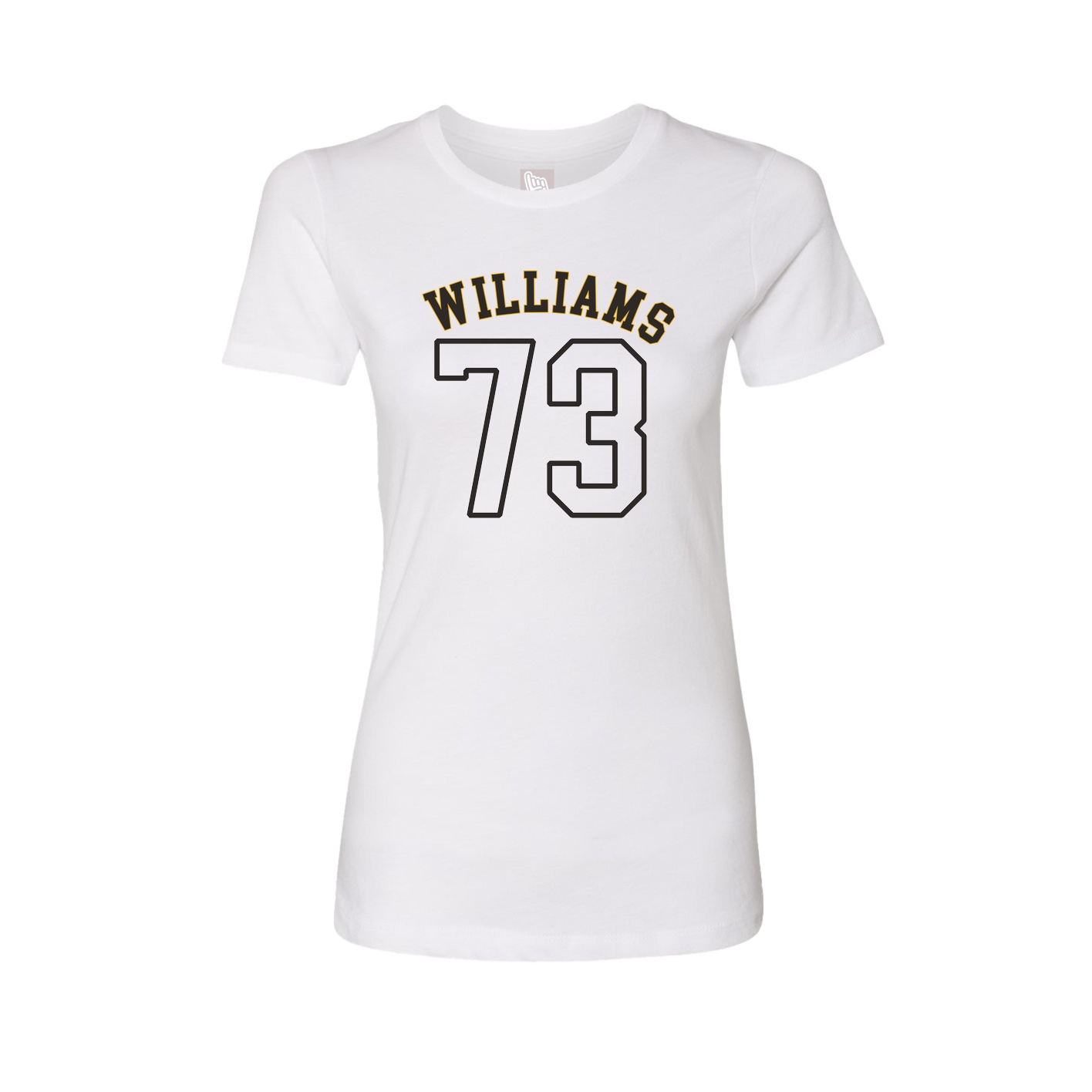 Womens Tee — Shirsey Arch in White