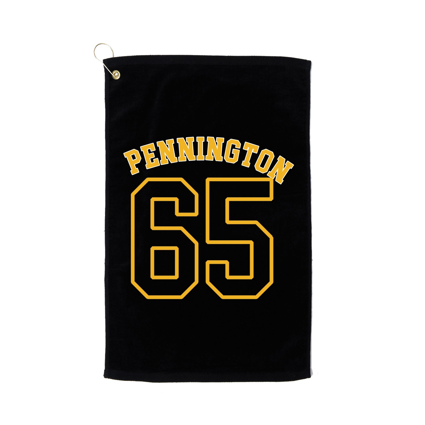 Golf Towel — Shirsey Arch in Black