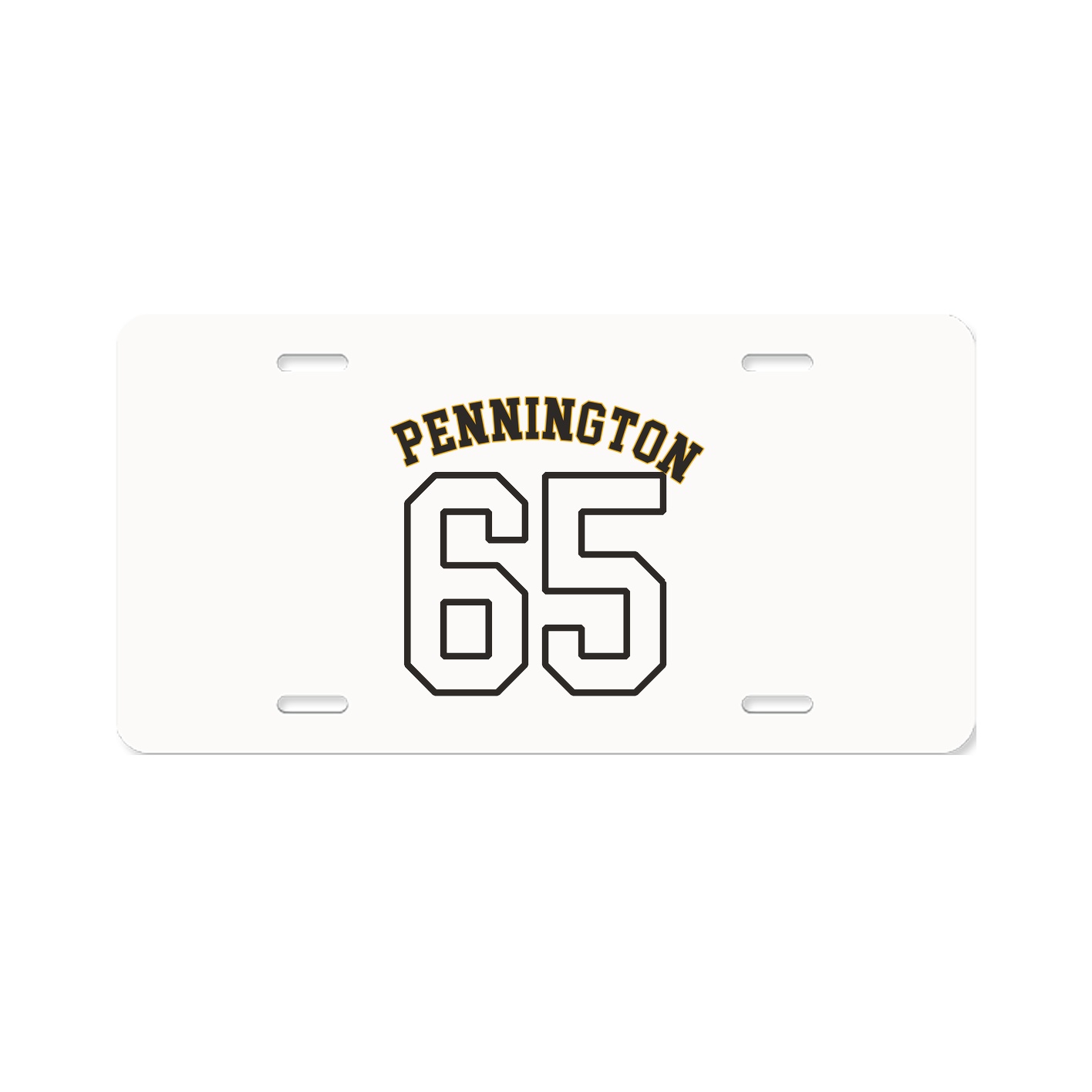 License Plate — Shirsey Arch in Classic