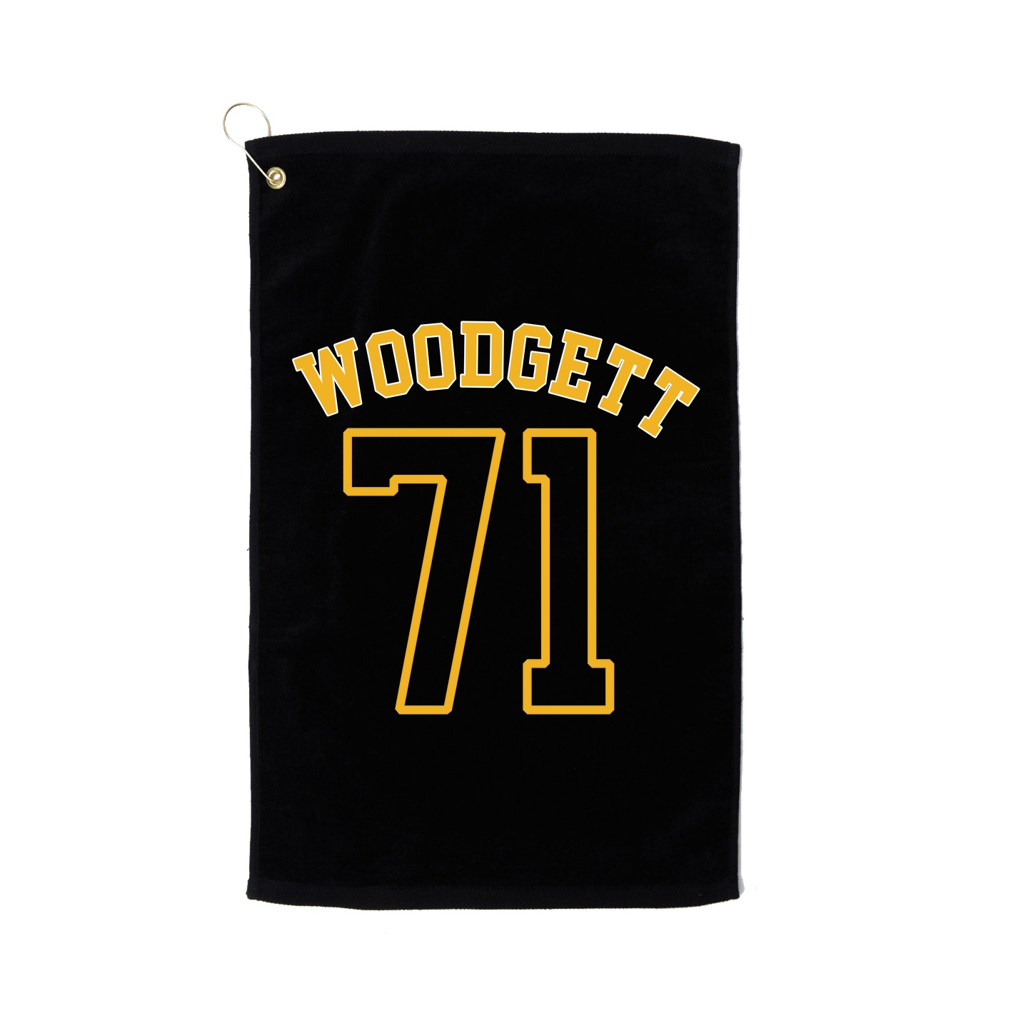 Golf Towel — Shirsey Arch in Black