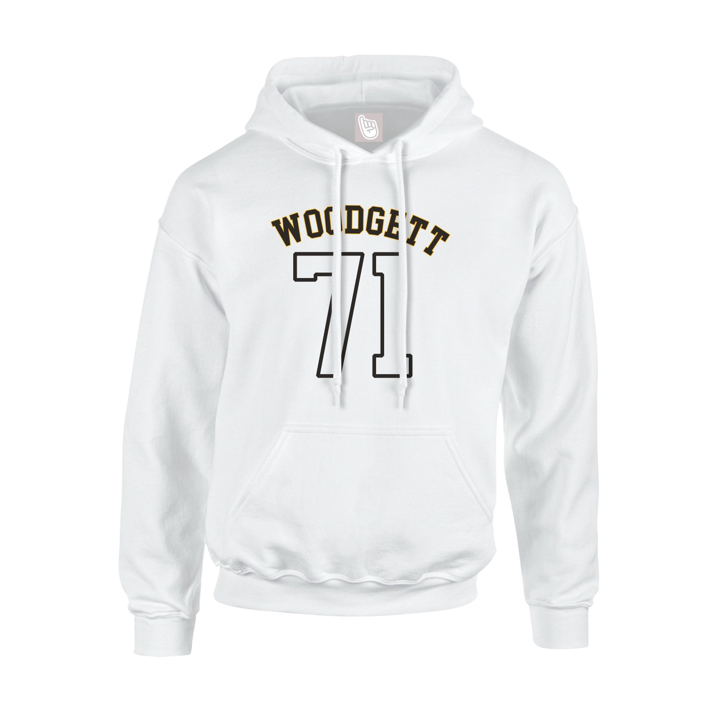 Hoodie — Shirsey Arch in White