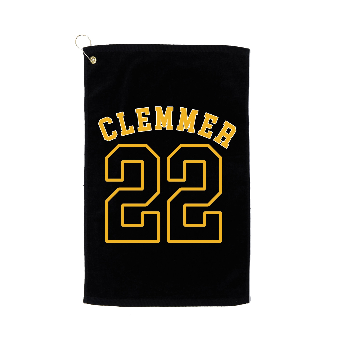 Golf Towel — Shirsey Arch in Black