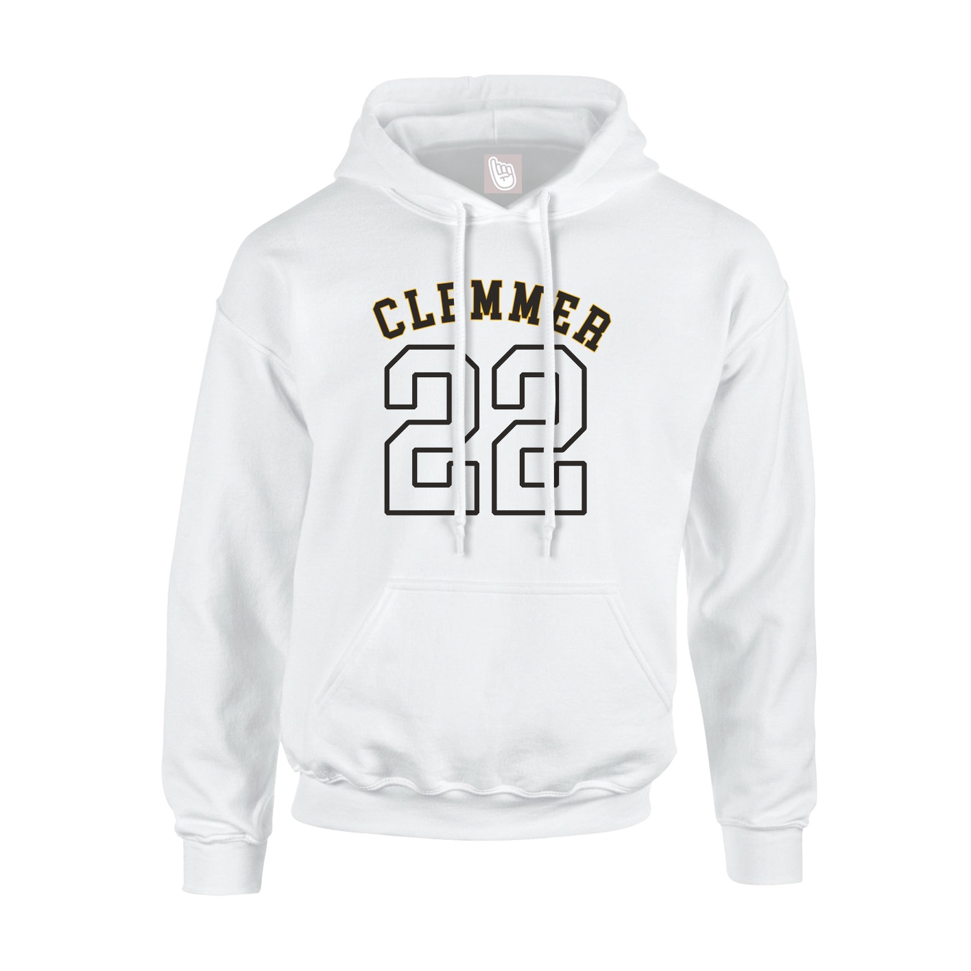 Hoodie — Shirsey Arch in White