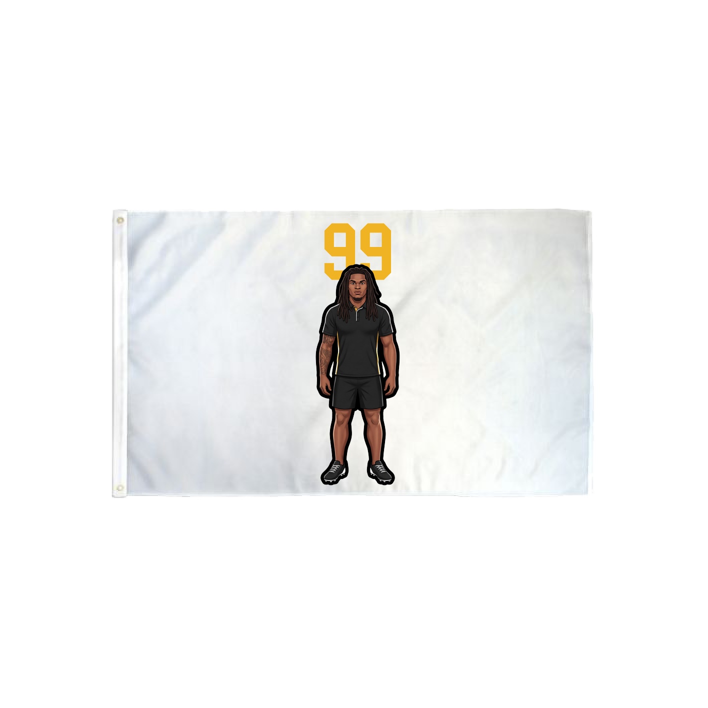 3x5 Flag — Number Top in Classic