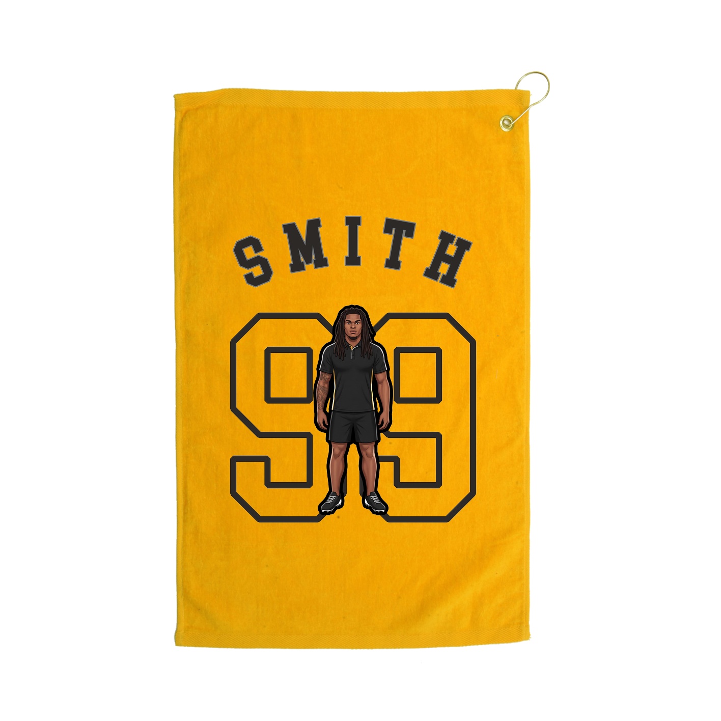 Golf Towel — Shirsey Arch in Gold
