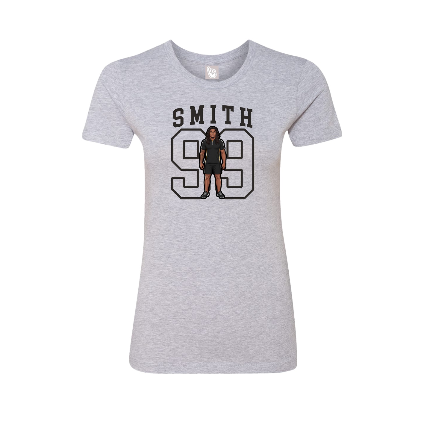 Womens Tee — Shirsey in Grey