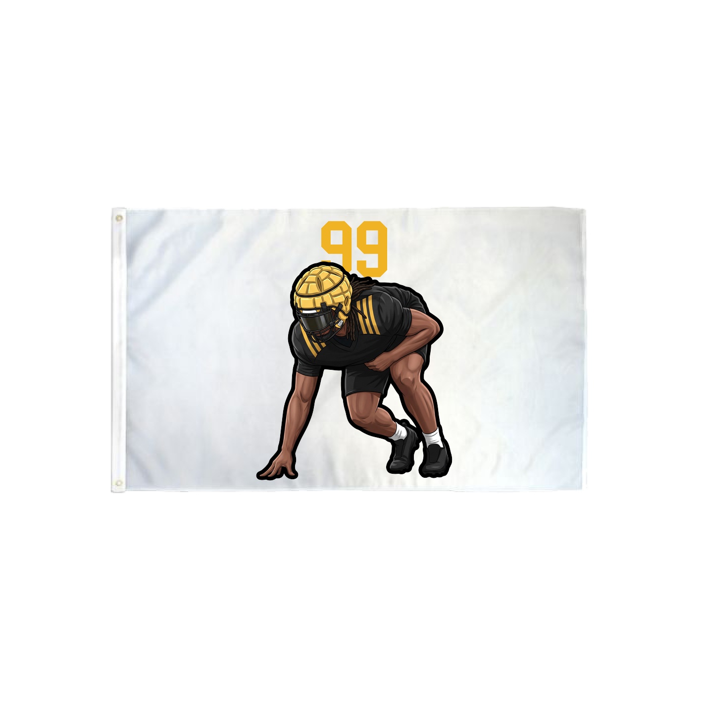 3x5 Flag — Number Top in Classic