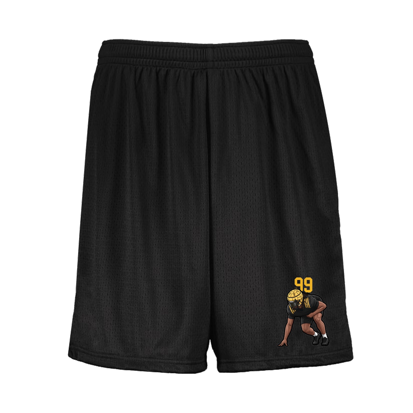 Shorts — Number Top in Black