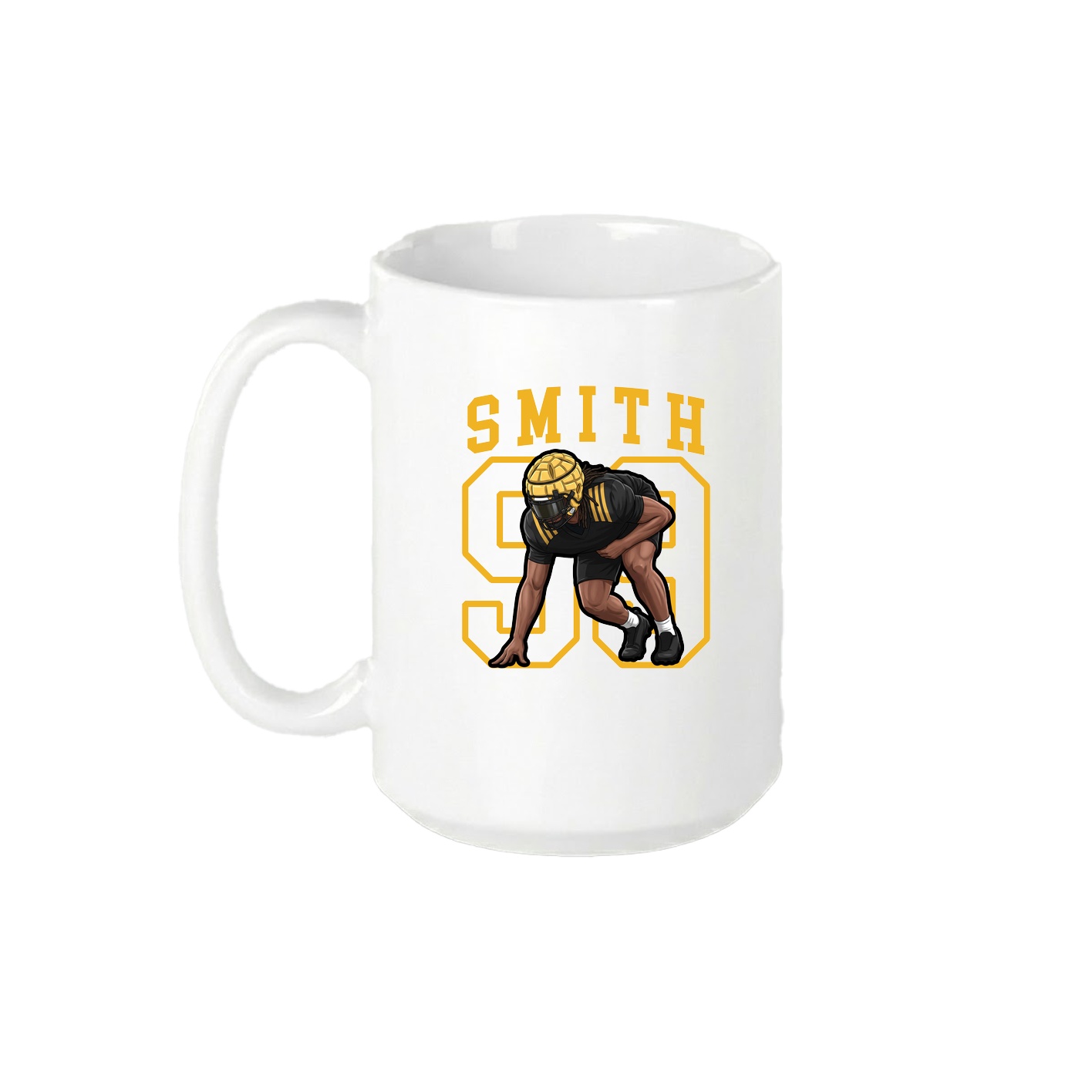 15oz Coffee Mug — Shirsey in White