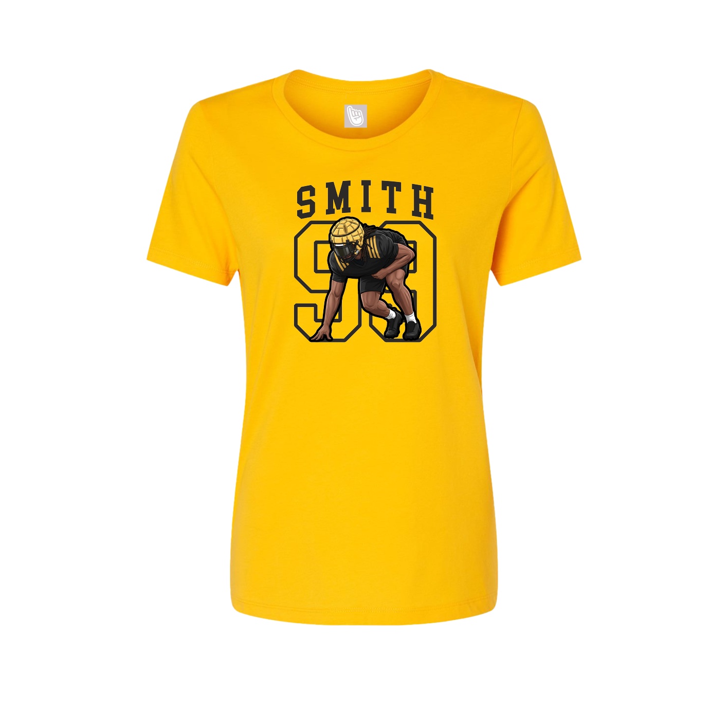 Fitted Women's Tee — Shirsey in Gold