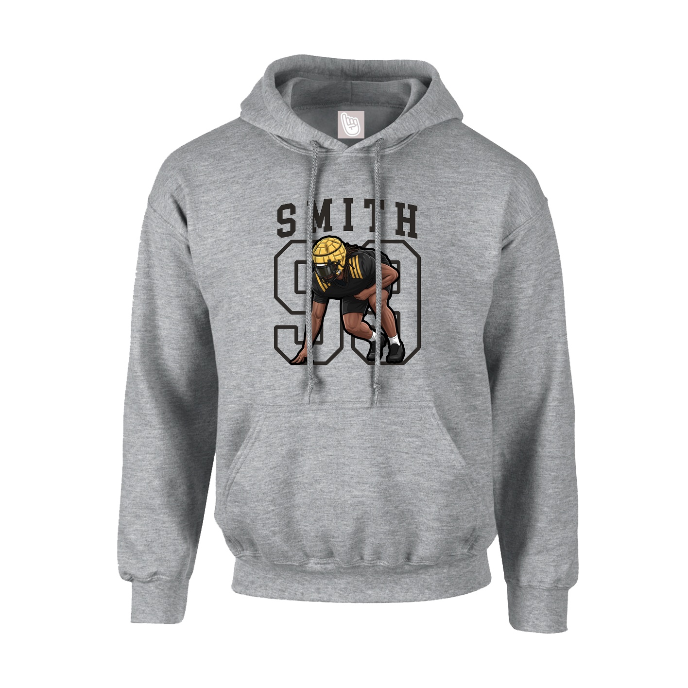 Hoodie — Shirsey in Grey