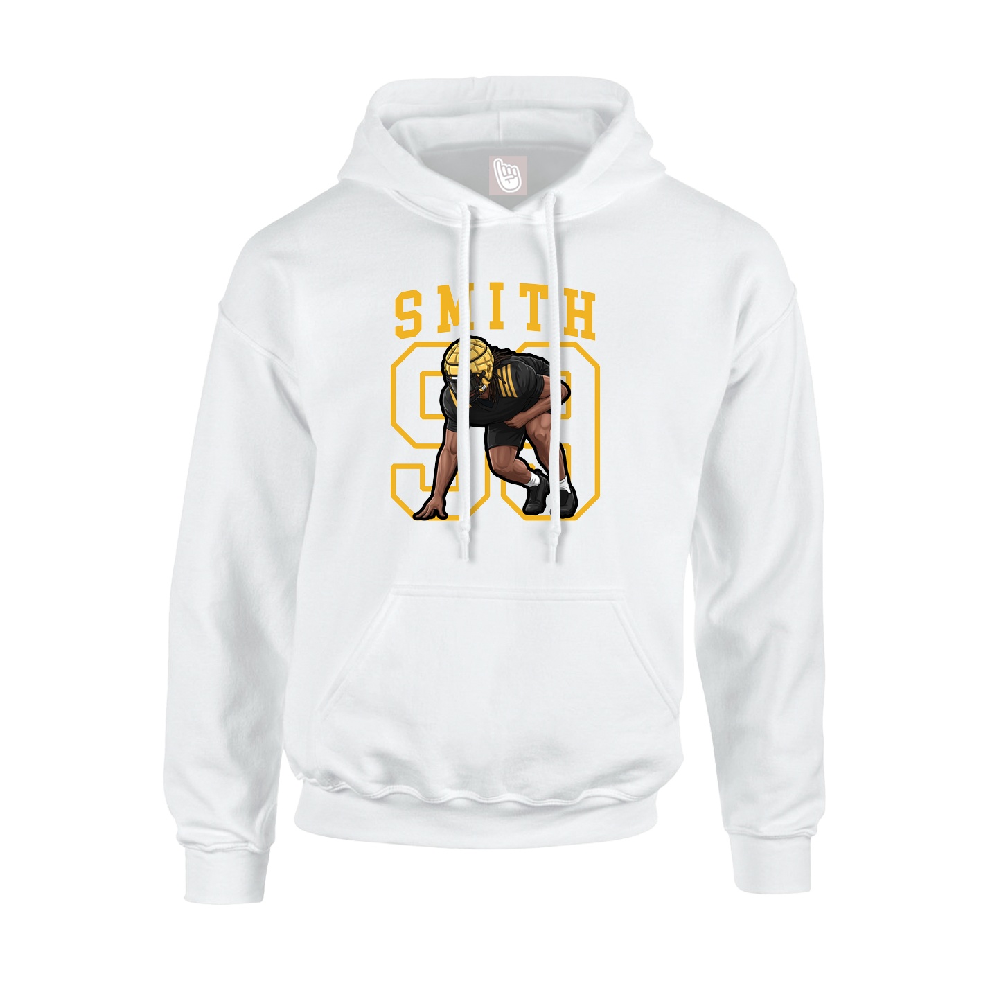 Youth Hoodie — Shirsey in White
