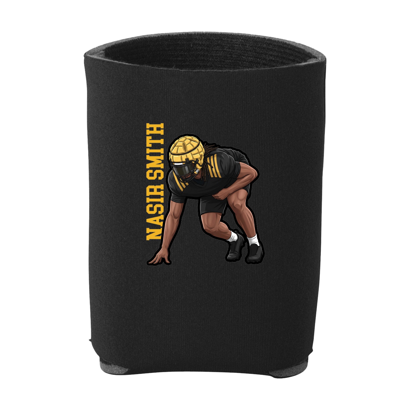 Can Holder — Name Vertical in Black