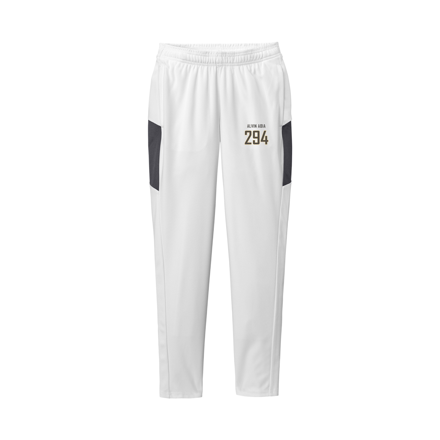 Women's Team Travel Pant — Mesh Shirsey in White/Grey
