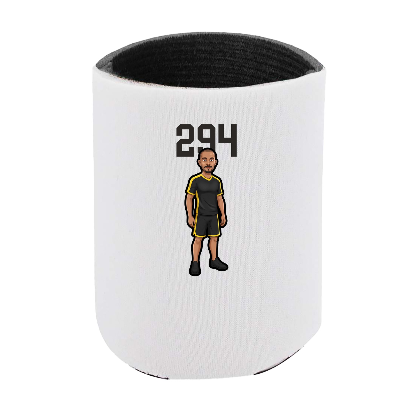 Can Holder — Number Top in White