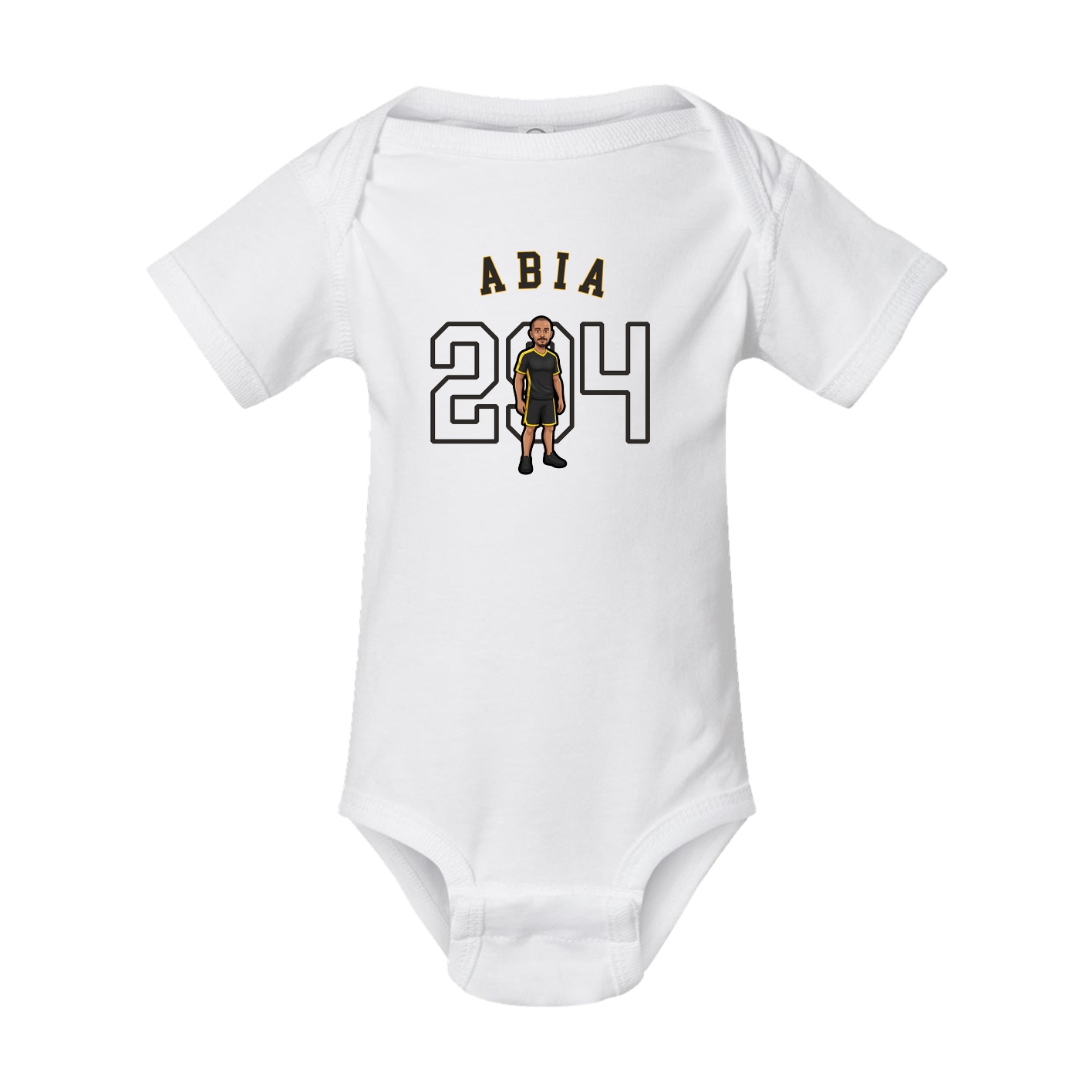 Baby Onesie — Shirsey Arch in White