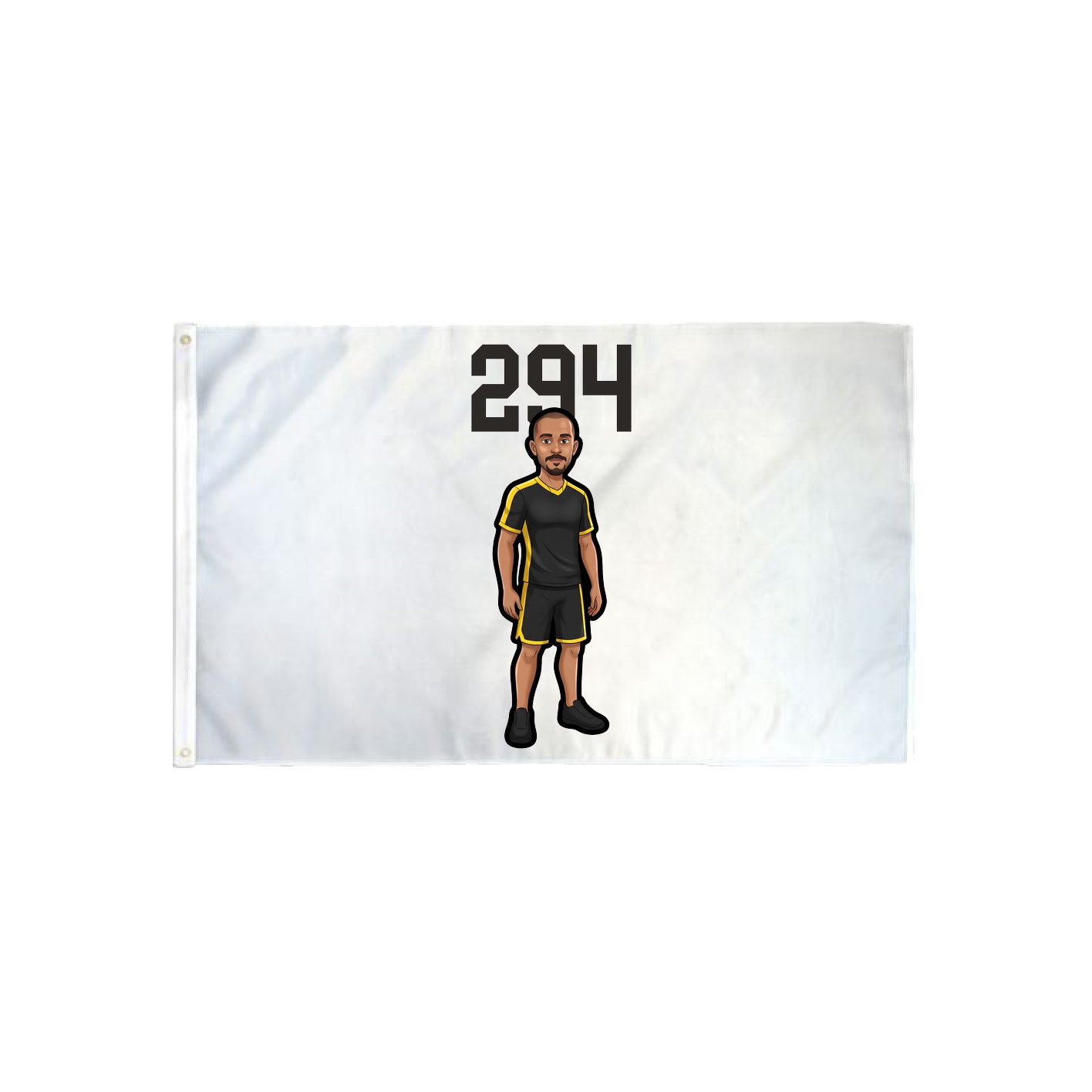 3x5 Flag — Number Top in Classic