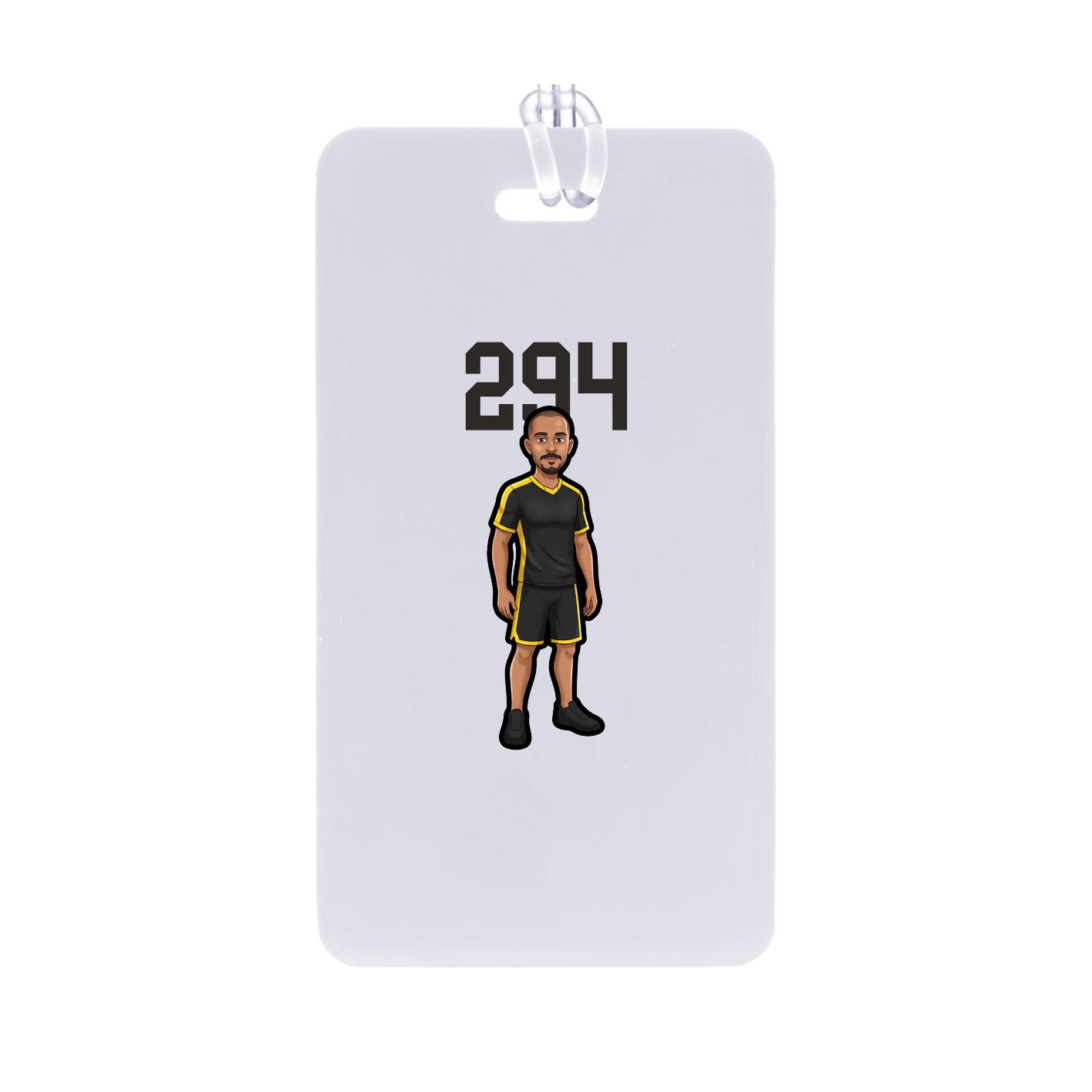 Bag Tag — Number Top in Classic