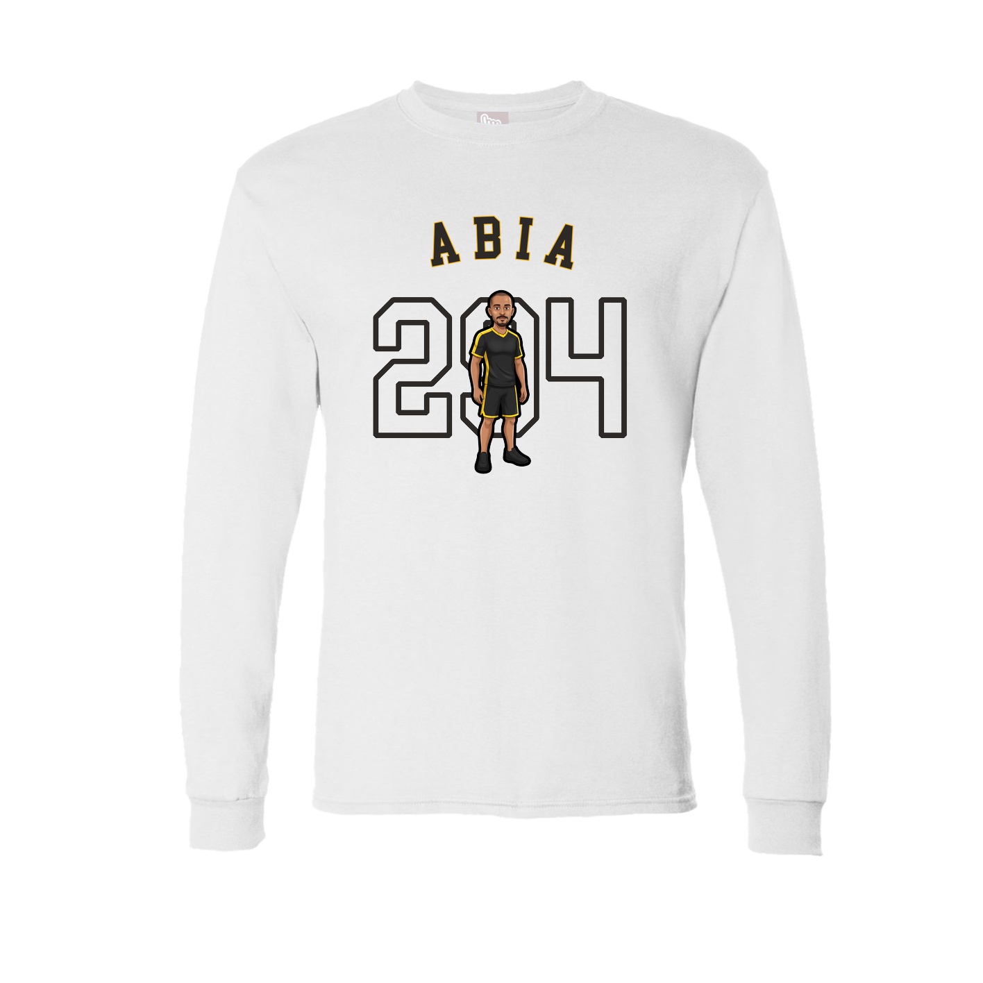 Long Sleeve Tee — Shirsey Arch in White