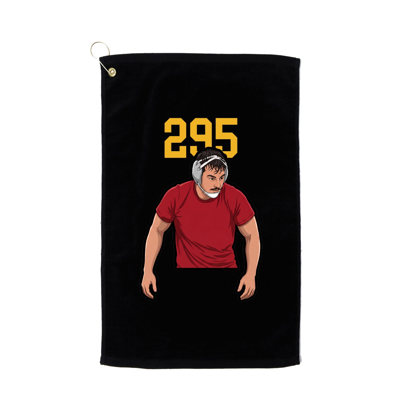 Golf Towel — Classic in Black