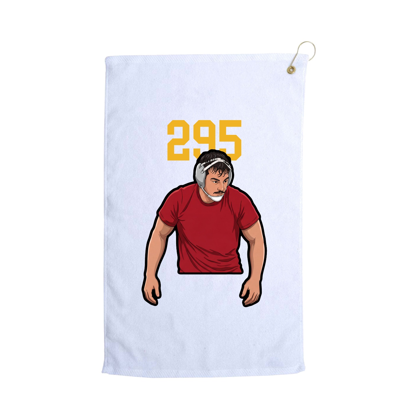 Golf Towel — Classic in White