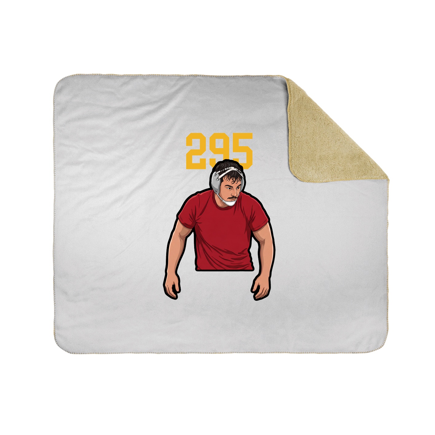 50x60 Sherpa Lined Throw Blanket