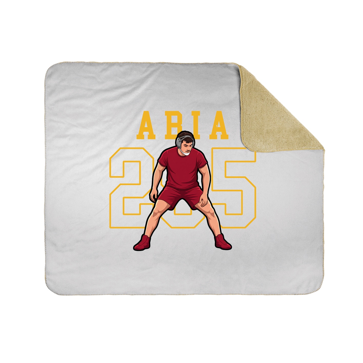 50x60 Sherpa Lined Throw Blanket