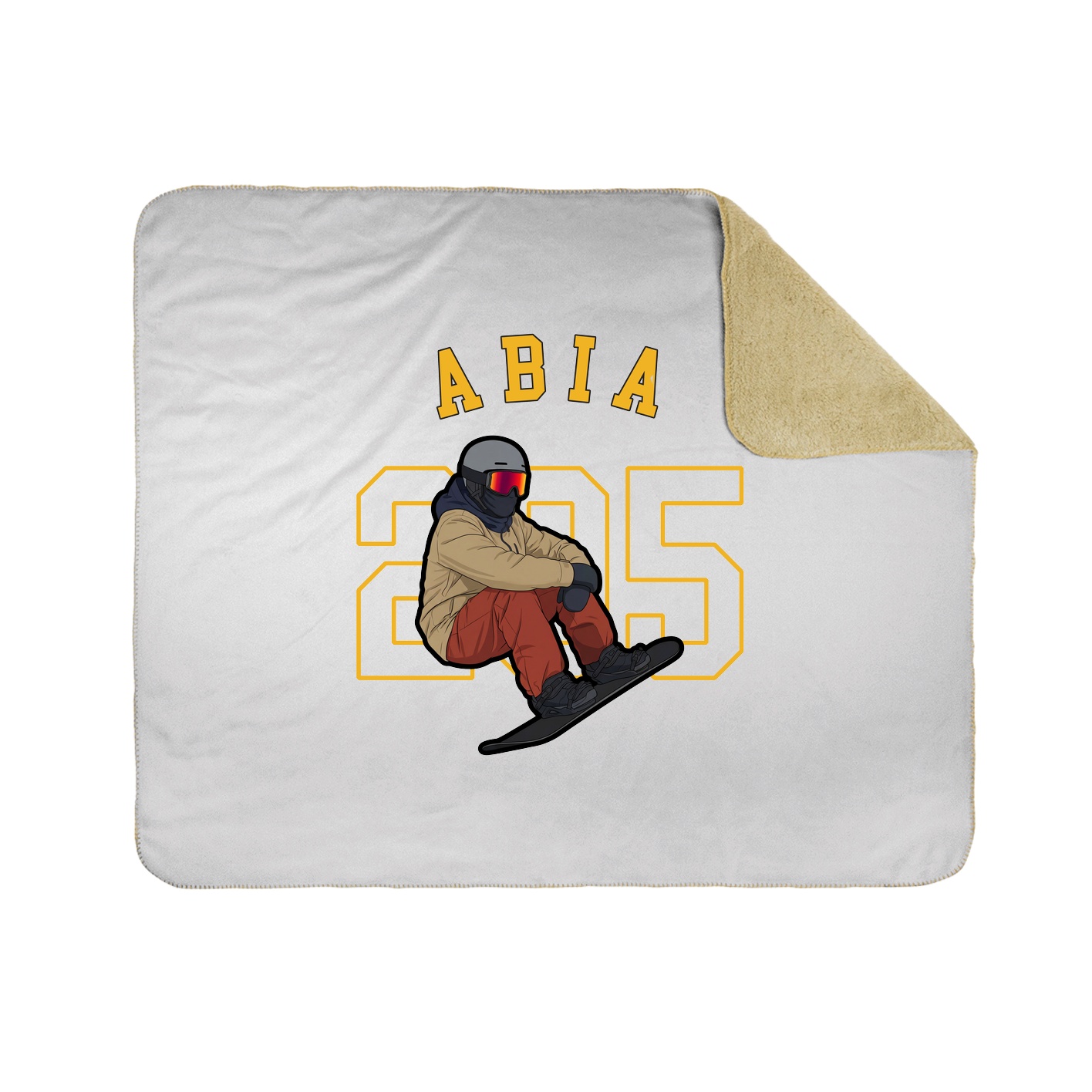 50x60 Sherpa Lined Throw Blanket