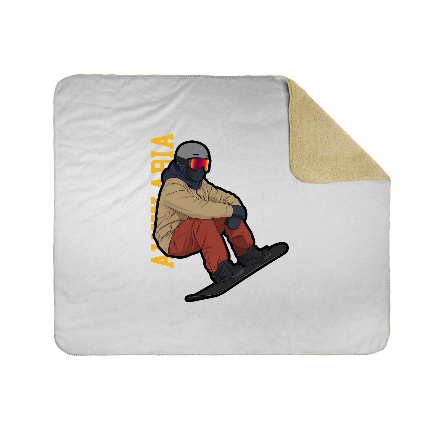 50x60 Sherpa Lined Throw Blanket