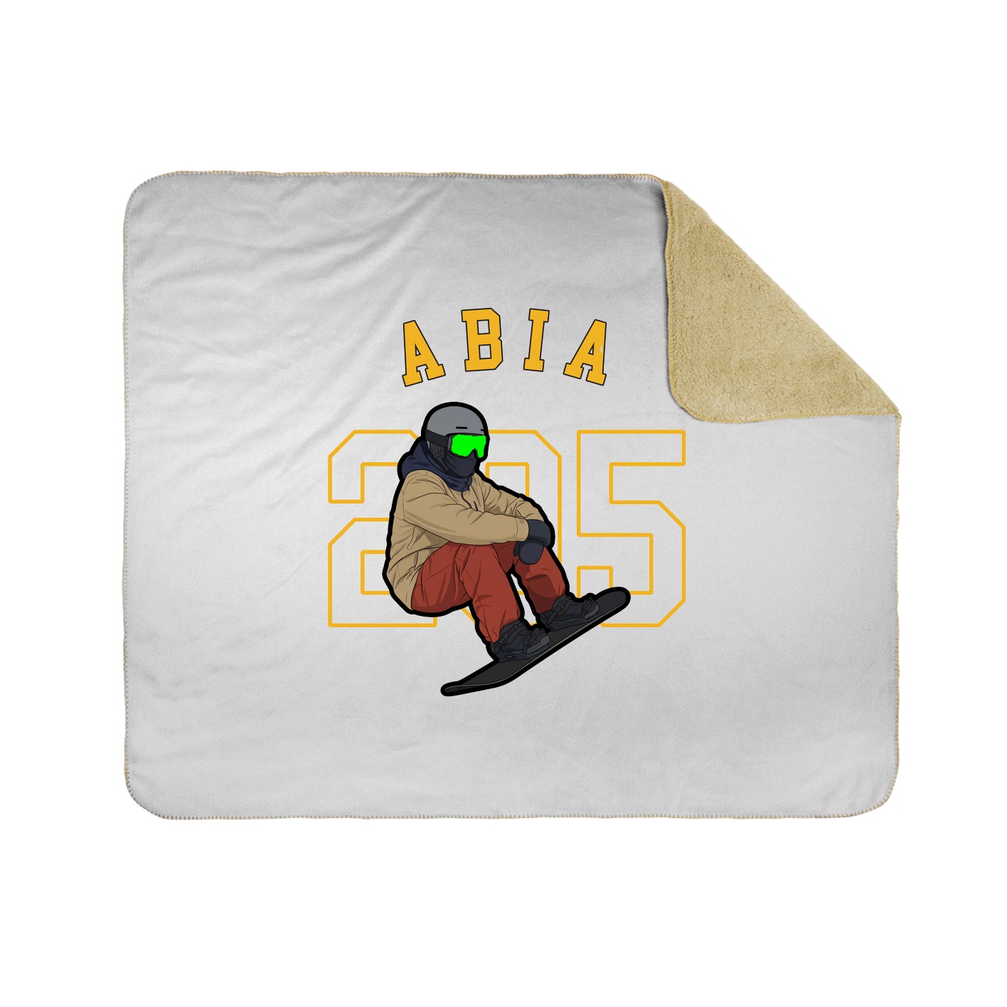 50x60 Sherpa Lined Throw Blanket